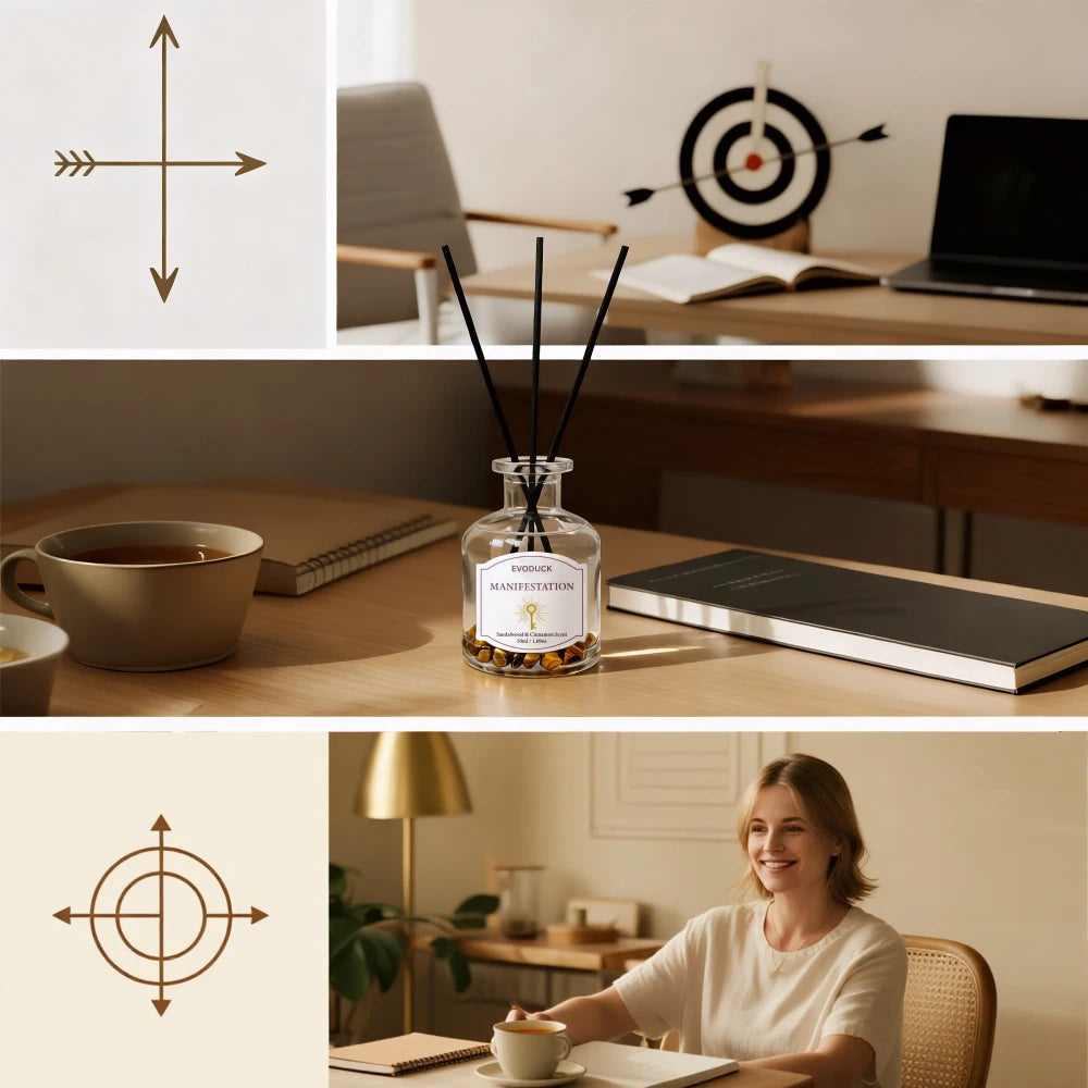 Smooth Cinnamon Sandalwood Reed Diffuser