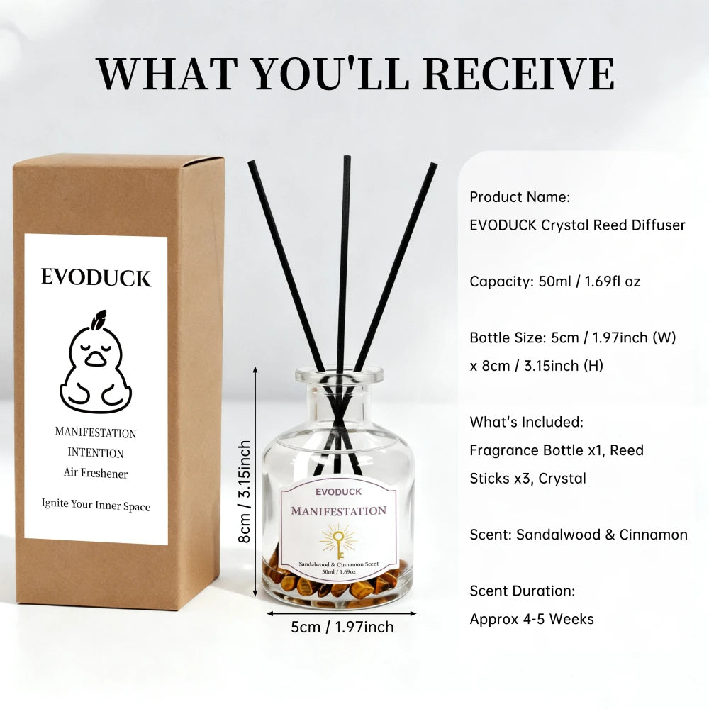 Smooth Cinnamon Sandalwood Reed Diffuser