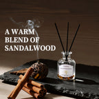 Smooth Cinnamon Sandalwood Reed Diffuser