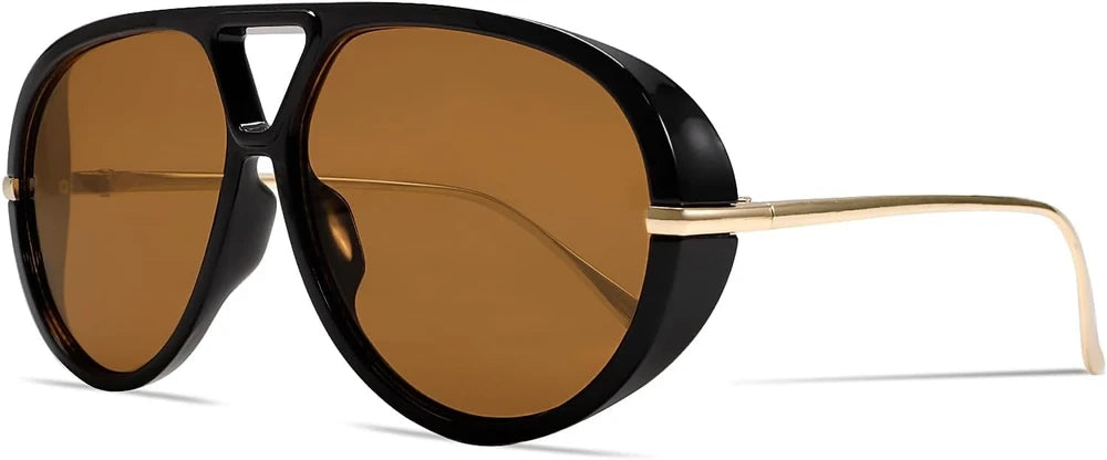 CHIC Retro Oversized Aviator Sunglasses