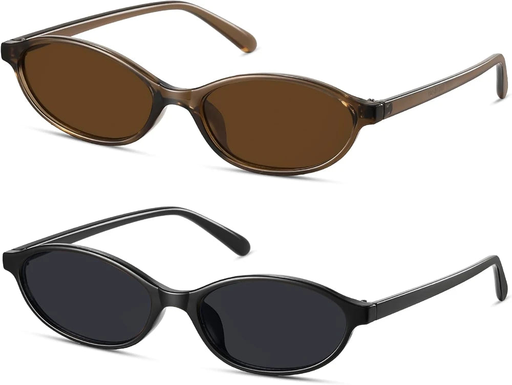 Beauty Retro Oval Cat Eye Sunglasses