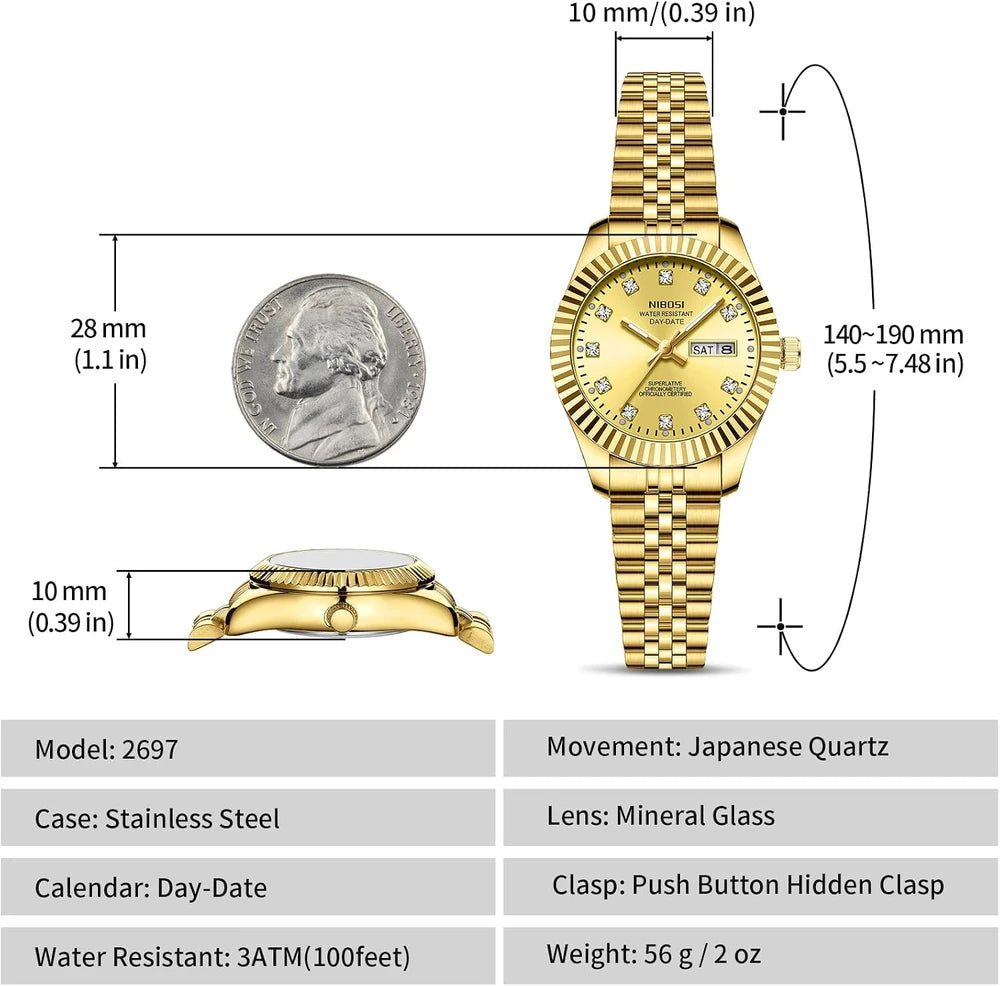 Statement Stainless Steel Watch
