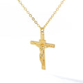Everyday Stainless Steel Cross Pendant Necklace