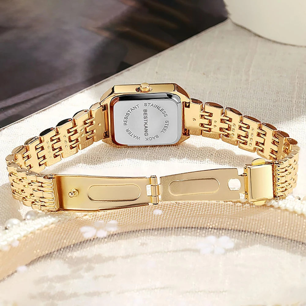 Classy Minimalist Square Quartz Women's watch