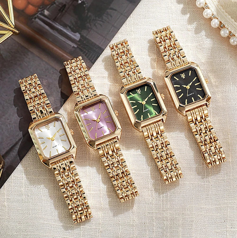 Classy Minimalist Square Quartz Women's watch