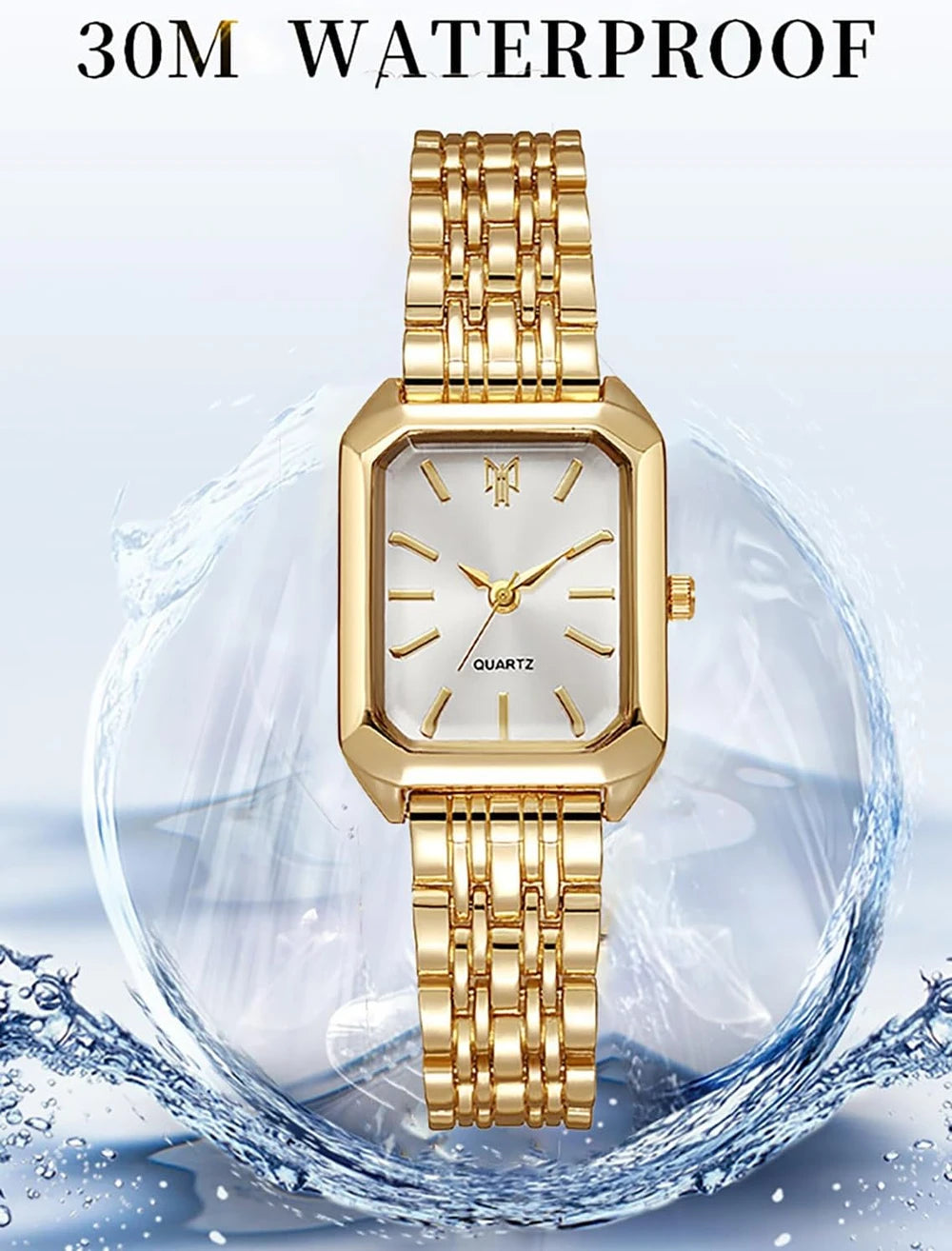 Classy Minimalist Square Quartz Women's watch